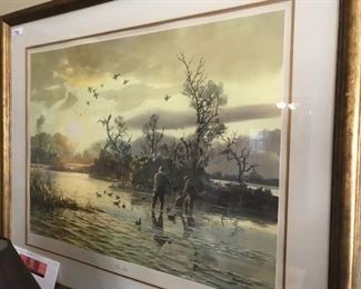 John P. Cowan signed print