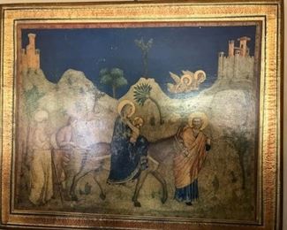 Decorative religious reproduction art.