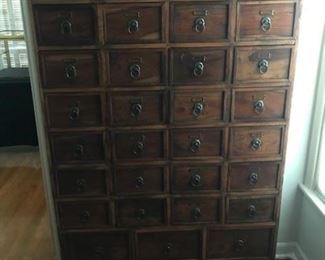 Apothecary chest