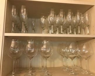 Nachtmann wine glasses.