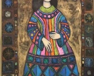 Original Darlene Jellerson Oil Painting  24"X 41"