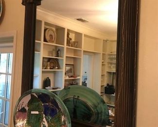 Large metal mirror 