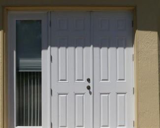 Exterior Double Doors 93x94h