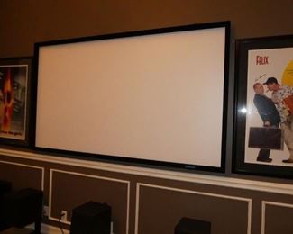 Stewart Movie Projection System