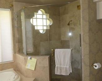 3-Piece Frameless Shower Enclosure