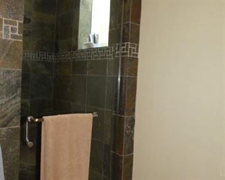 Single Frameless Shower Door 29.5x80