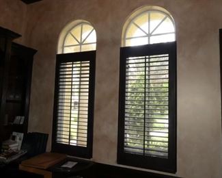 Plantation Shutters - Dark Tone