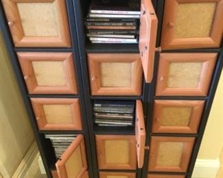 CD storage cabinet - 3 separate pieces