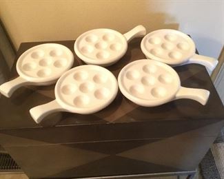 set of boiled egg holders