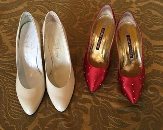 Charles Jourdan in white and Charles Steiger in  Red