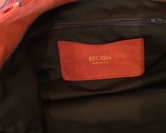 Inside of Escada bag