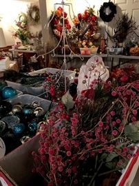 Plenty Of Fabulous Decorator Holiday Items!...Priced To sell...Stock Up Now!...