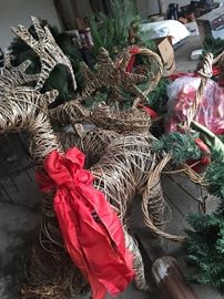 A VERY Neat Sleigh and Two Deer!...
