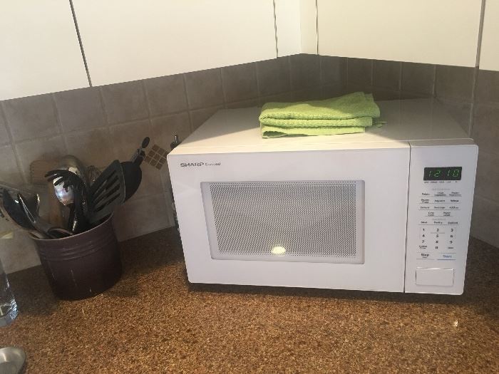 Microwave and Kitchen accessories
