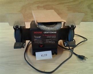 Craftsman 6 in Horsepower Bench Grinder