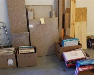 Granite from kitchen remodel