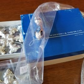 White and Davis snake belt in original box