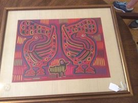 South American hand stitched work of art.