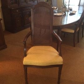 Henredon dining chair (one of six).
