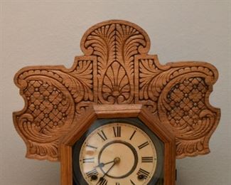 Gingerbread Mantle Clock