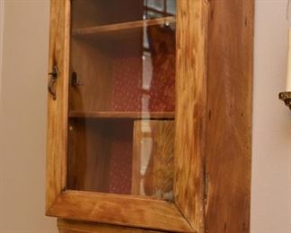 Primitive Curio / Display Cabinet