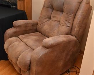 Leather Motorized Recliner