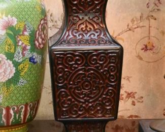 Metal Chinese Style Vase