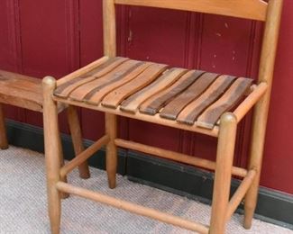 Primitive Chair with Slatted Seat