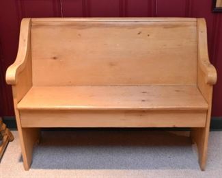 Wooden Bench / Pew