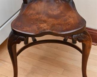 Antique Wooden Chair (Cathedral Arch Back)