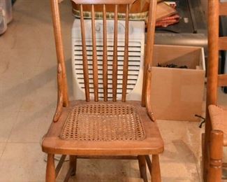 Antique / Vintage Chair with Cane Seat