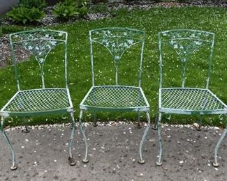 Iron Garden Chairs