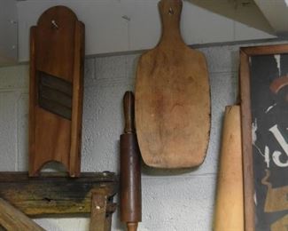 Wooden Kitchen Tools / Utensils, Cutting Board