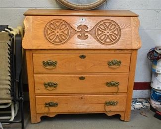 Oak Secretary / Chest