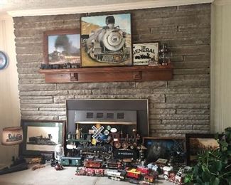 Lots of train items