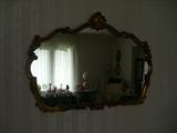 beautiful antique old wall mirror