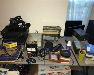 Stereo equipment and computer items 