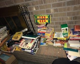 Hardback books novels, and paperback, 