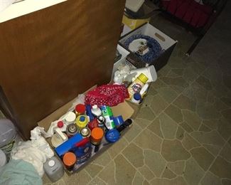 Cleaning supplies