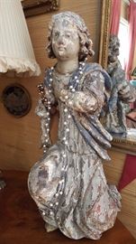 Vintage angel sculpture -- originally purchased at auction for $1500
