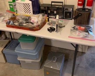 humidifier, portable radio