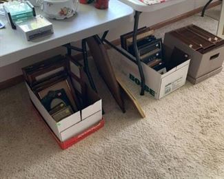 glassware, picture frames