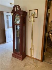 "Emperor" Grandfather clock and coat rack