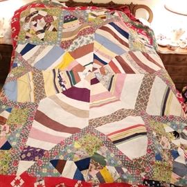 Vintage quilt top