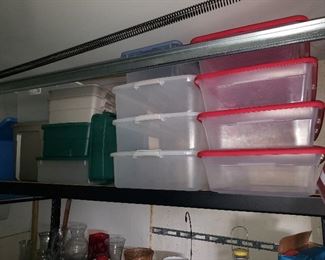Plastic Storage Tubs