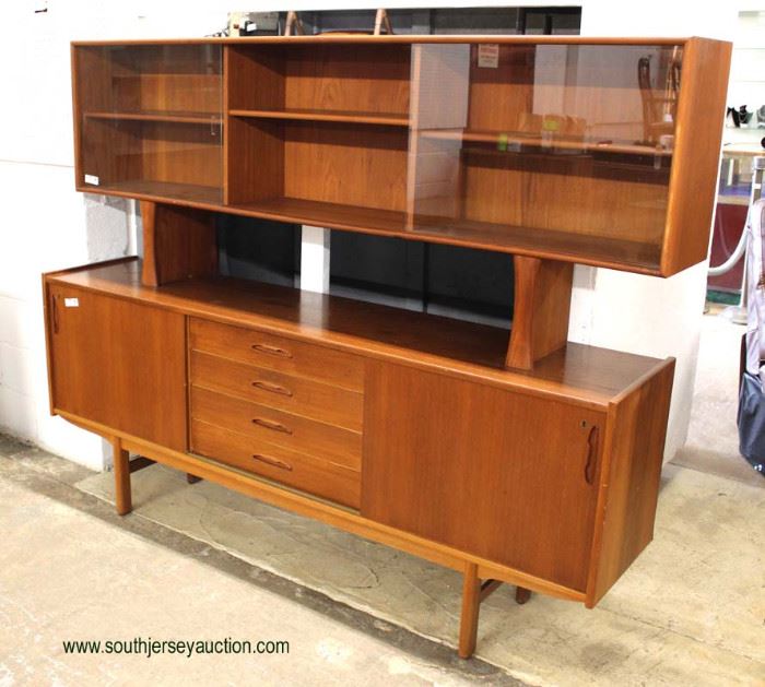  COOL Mid Century Modern Danish Walnut Credenza/China Cabinet Made in Denmark

Auction Estimate $400-$800 – Located Inside

  