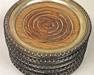 Set of Wood Sterling Wrapped Coasters

Located Showcases – Auction Estimate $20-$50 