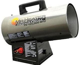 Mr. Heater Forced Air Propane Heater 125K-170K BTU, Heats 4,000 Sq Ft