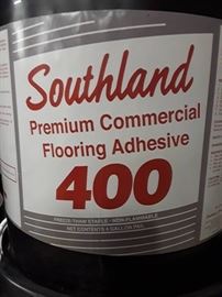 11 Four Gallon Buckets of Southland 400 Premium Commercial Flooring adhesive