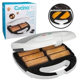 Set of 3 Empanada And Churro Maker Machine- Cooker W 4 Removable Plates- Easier Than Or